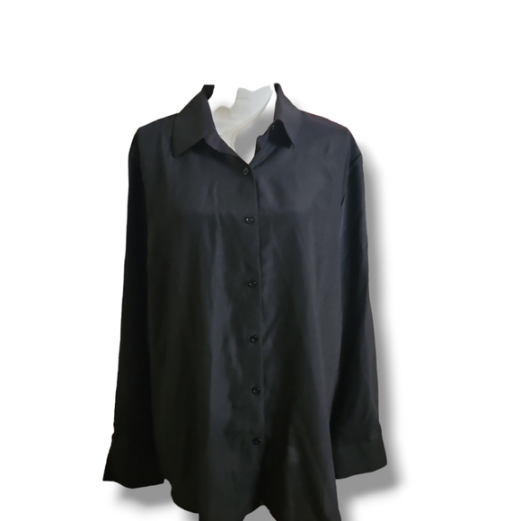 Hearain Tops - Women's Button Down Shirts Basic Classic Soft Shirt Collared Long Sleeve